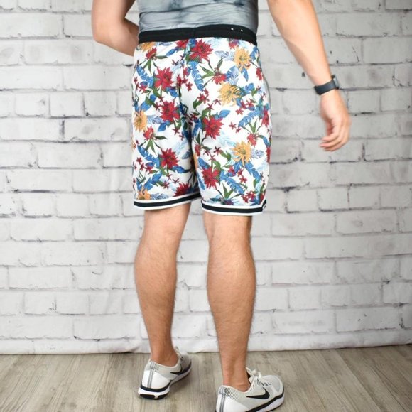 Original Use Jersey Tropical Print Shorts - Picture 4 of 4